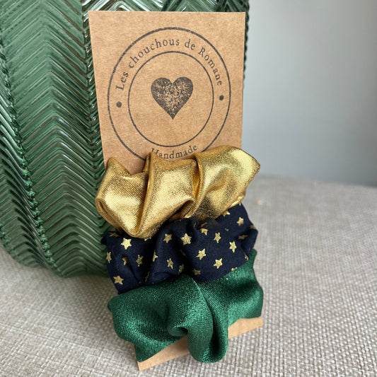Petites barrettes lot de 3 - Doré