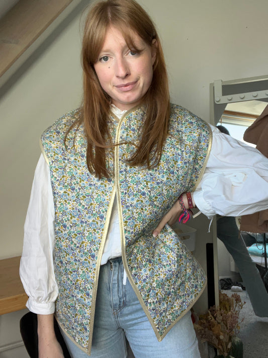 Veste matelassée sans manches réversible - Taille M