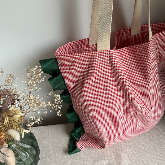 Tote bag M - Vichy.